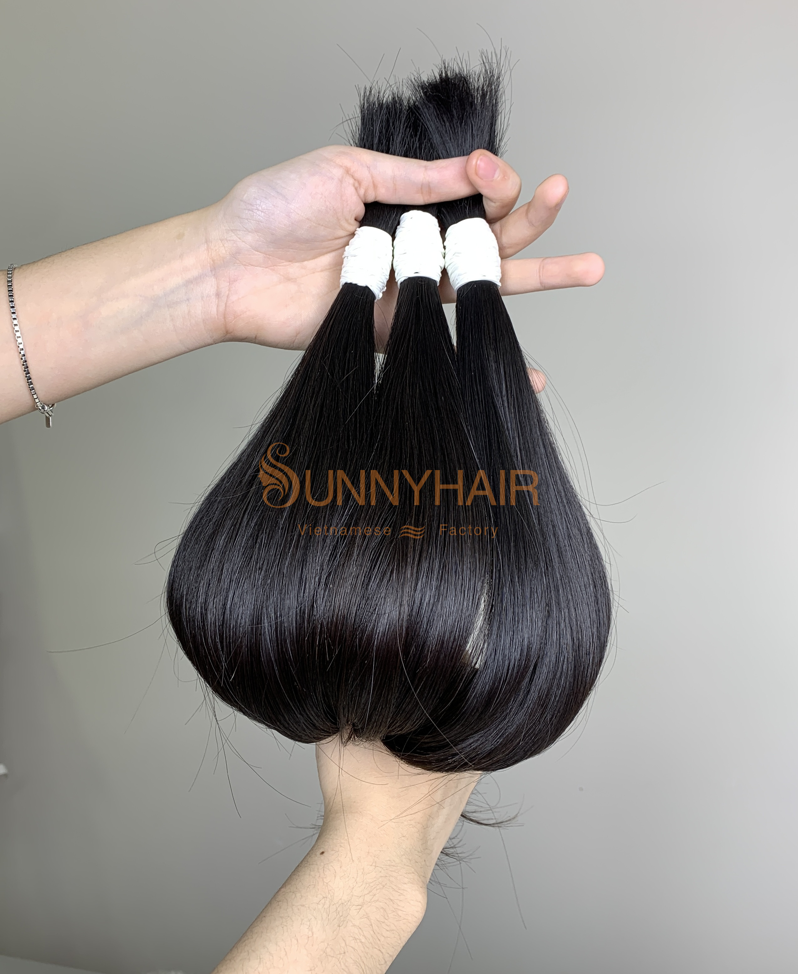 Wholesale human hair bundle hair extensions super double drawn - Best  Supplier of 100% Human Hair in Vietnam