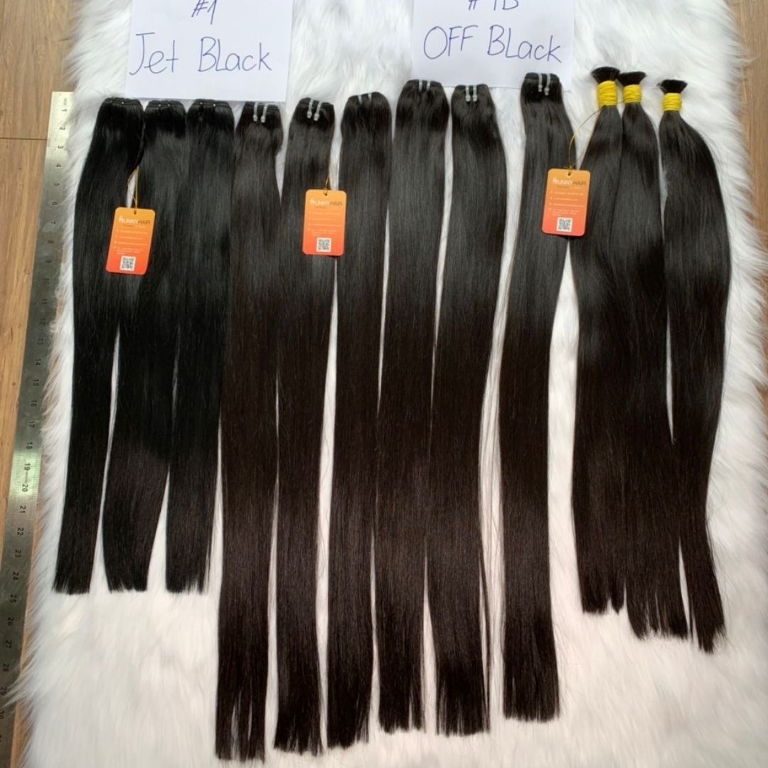 Effortless Single Black Extension Hair for Timeless Style