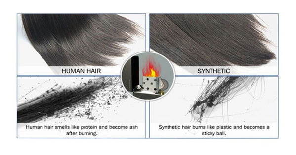 Human Hair Synthetic Hair Test