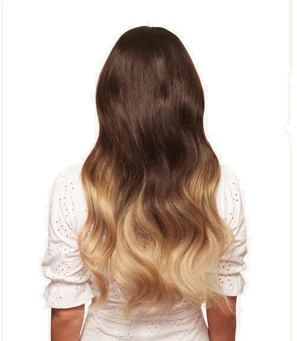 Ombre Blonde Clip-in hair extensions