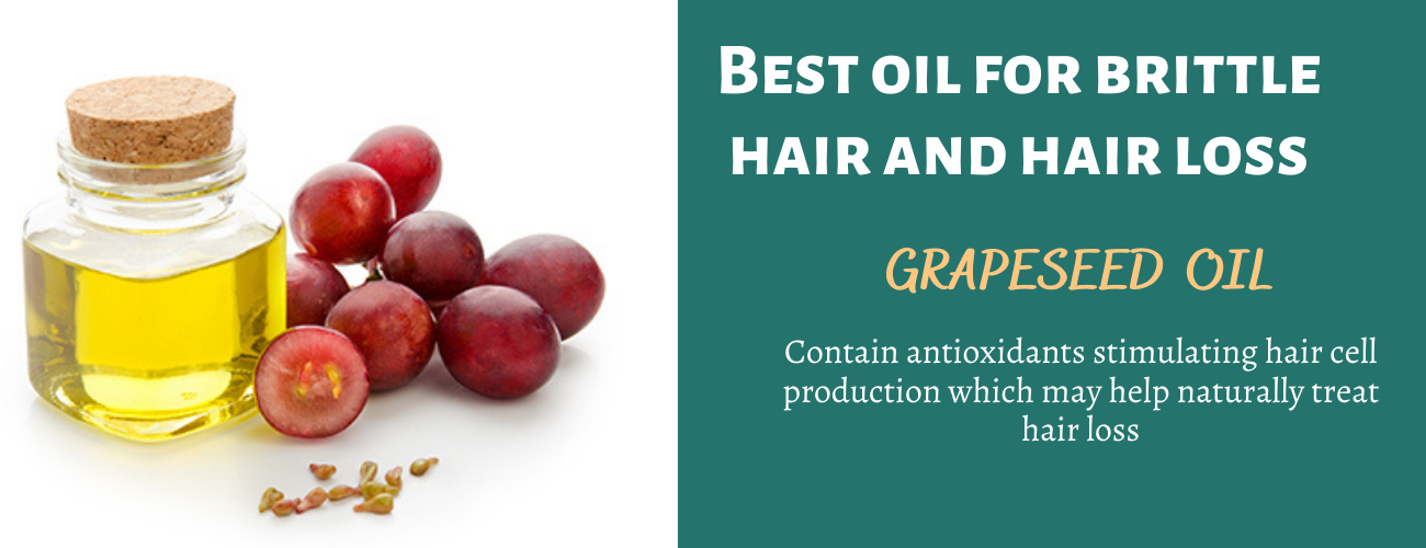 Grapeseed oil for hair