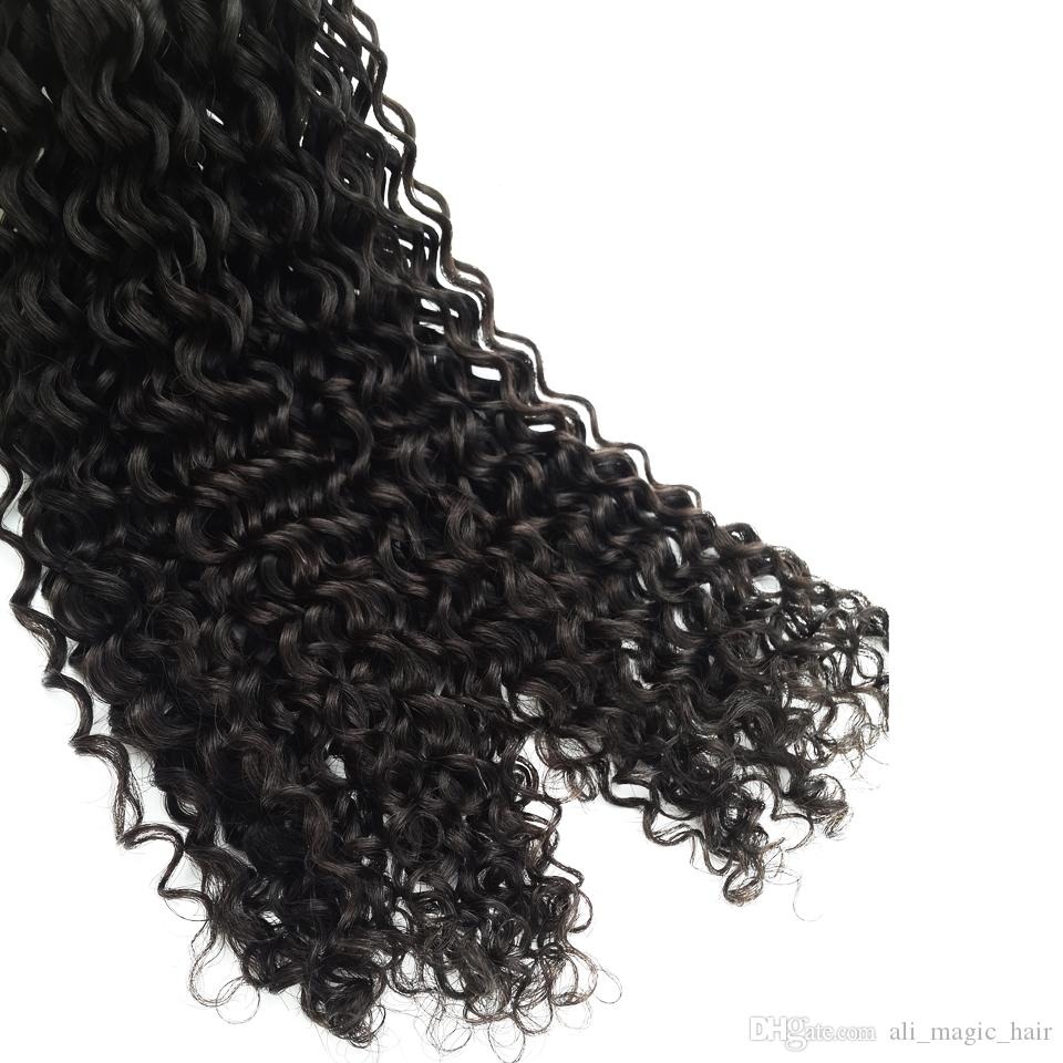 Flat Keratin Tip Curly Hair Extensions 100 Cambodian Human Hair