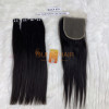 Combo Double Weft Virgin Vietnam Hair Set 3 Double Weft Hair Bundles 1 4x4 Lace Closure