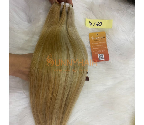 Machine Weft Human Hair Extension Piano Color Cuztomizable Styles & Lengths | Vietnam Hair Manufacturer