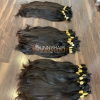 Hot Wholesale Double Drawn Bulk Hair 100% Vietnamese Natural Straight Black Color 10"-28"