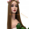 Buy Wholesale Bone Straight 20 inches long Brown Color Hair Wig | Vietnam Wig Manufacturer
