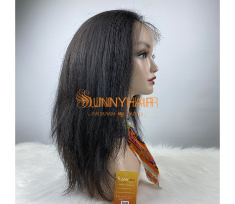 Premium Full Lace Human Hair Wig Customizable Lengths & Styles | Vietnam Hair Vendor