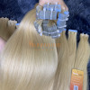 Premium Tape In Bone Straight Colored Human Hair Extension | Vietnam Hair Factory