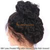 Deep Curly 360 Lace Frontal 100% Virgin Brazilian Human Hair With Baby Hair For African Women