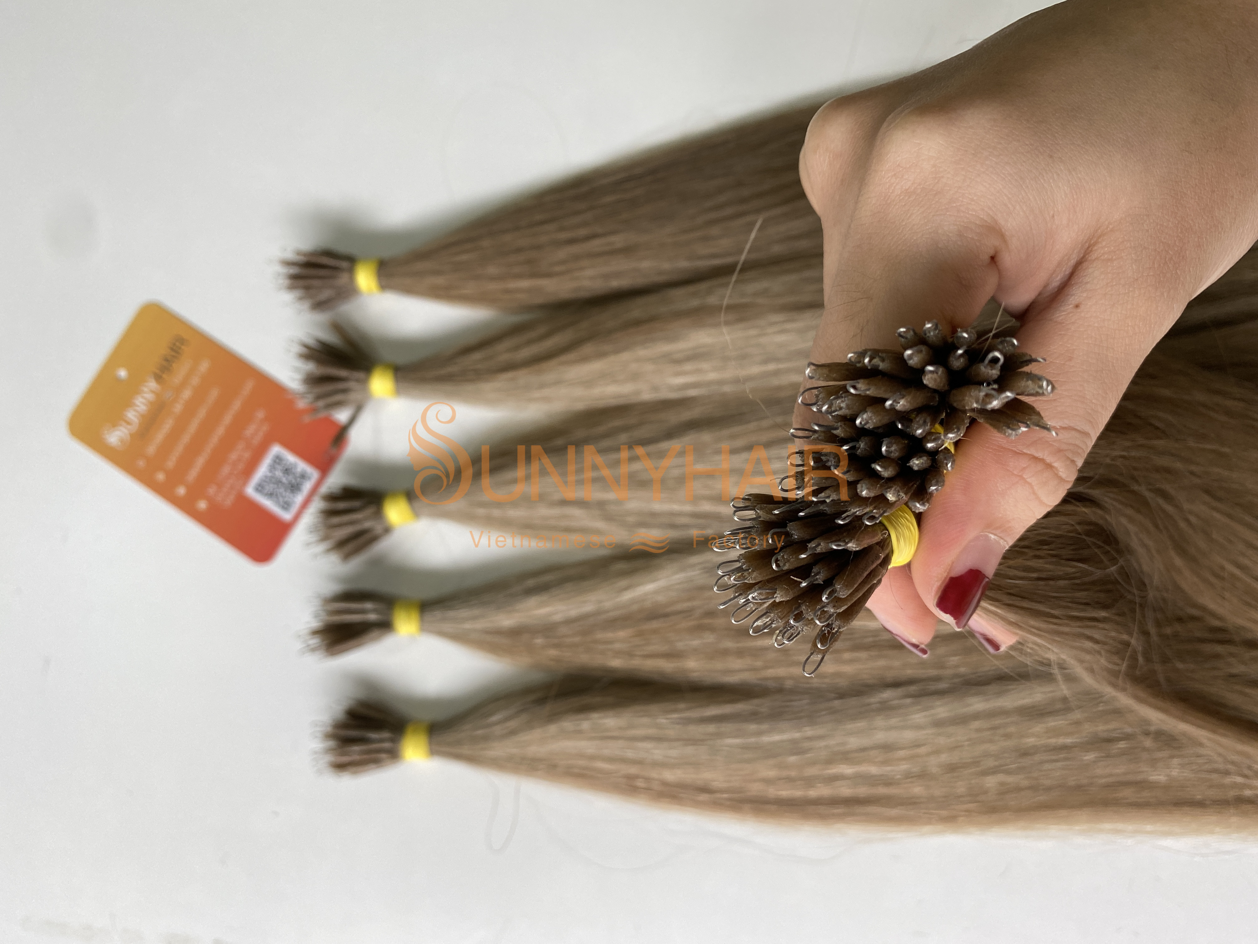 Nano Ring Hair Extension Undetectable Hair Extension Customizable Styles |Vietnam Hair Supplier