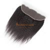 Amazing Kinky Straight Lace Frontal 100% Yaki Hair From Best Hair Factory in Burma