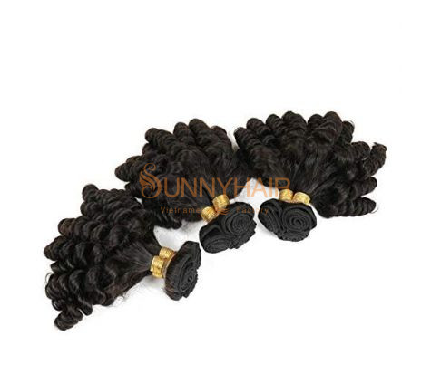 Best Selling Fumi Wave Double Weft Hair Extension 100% Unprocessed Virgin Hair Wholesale For Black Women