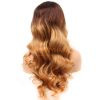 Body Wave Ombre Lace Front Wigs 13x4 Lace Front Wigs Remy Malaysian Human Hair