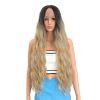 Laotian Remy Human Hair Long Deep Wave Lace Front Wigs in variety of colors