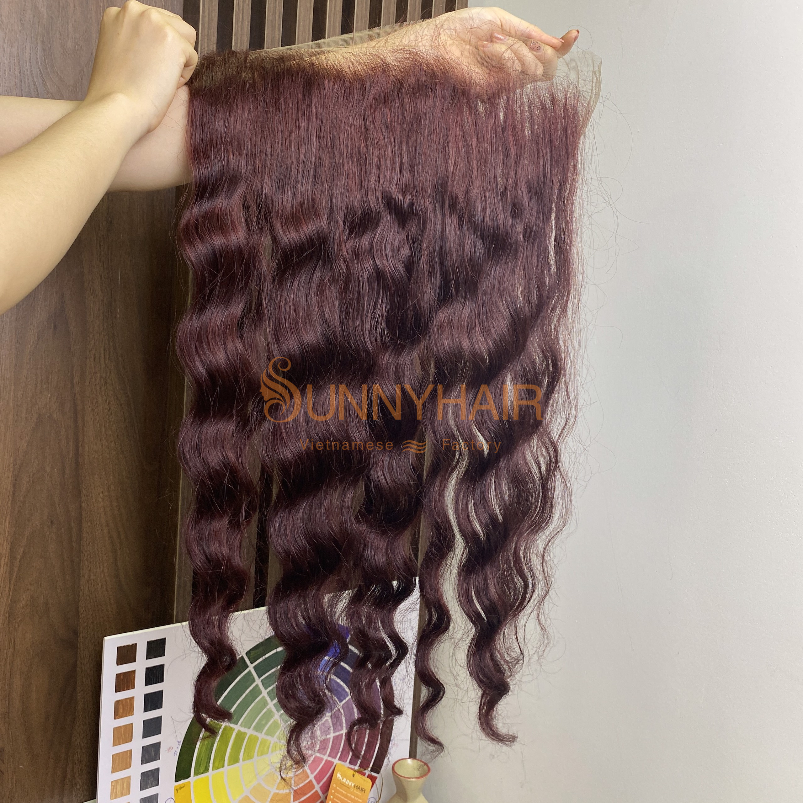 Best Wholesale Price for Straight Lace Frontal Sunny Hair Vietnam Factory 100% High Quality Virgin Human Hair