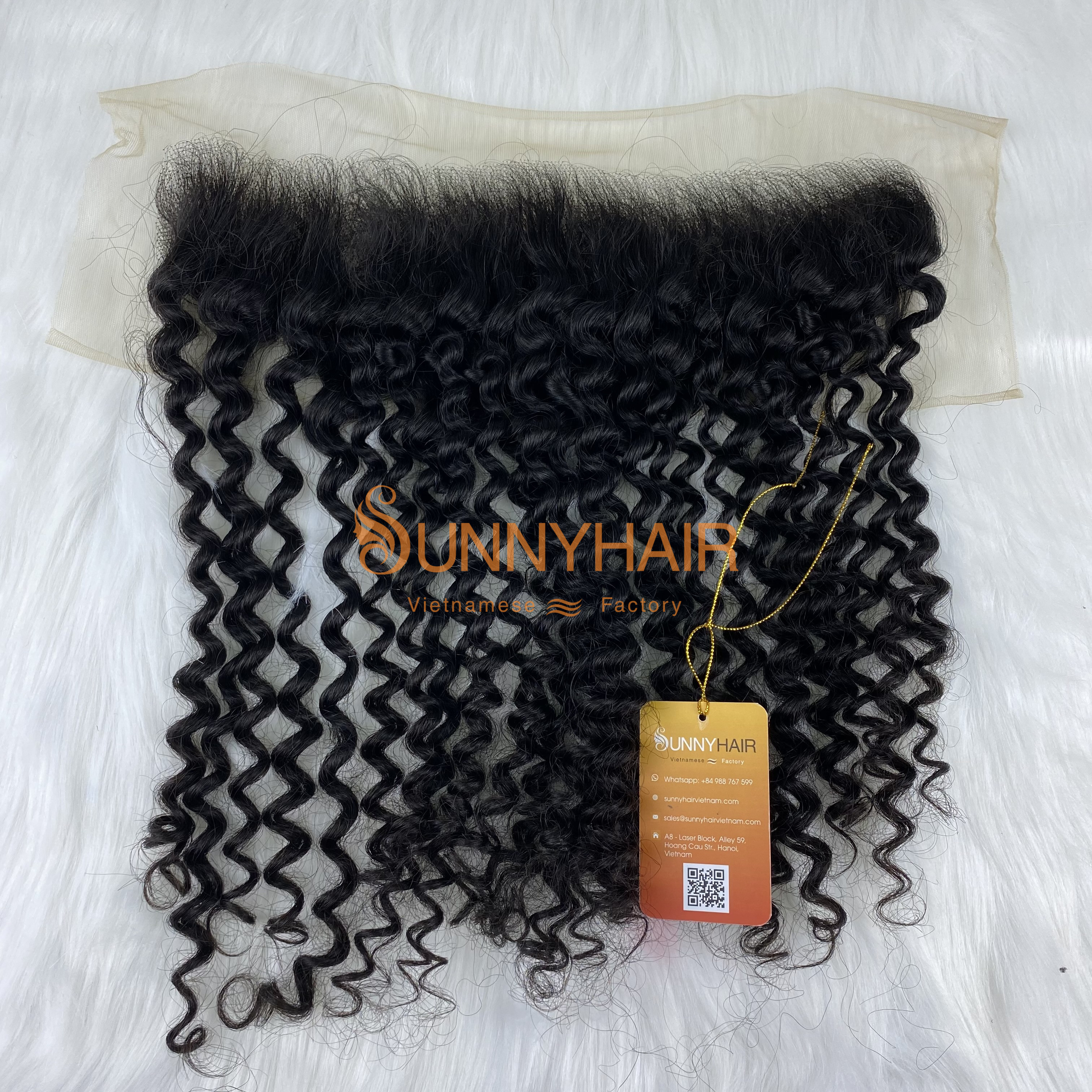 Best Wholesale Price for Straight Lace Frontal Sunny Hair Vietnam Factory 100% High Quality Virgin Human Hair